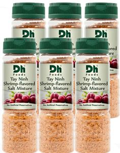 6 stk DH FOODS Tay Ninh Shrimp-Flavoured Salt Mixture - Salt med Rejesmag og Chili - Hel Pakke 6x110 gram (Vietnam)