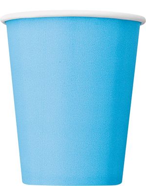 14 stk Lyseblå Papkrus 270 ml