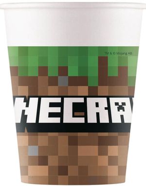 8 stk Minecraft Papirkopper