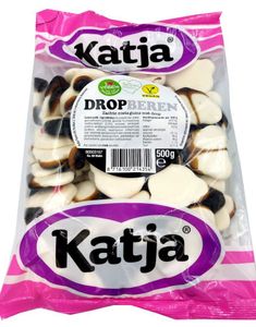 Katja Dropberen / Panda Bjørn - Æble, Kanel og Lakrids Skumgummi 500 Gram