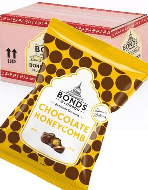 12 stk Chocolate Honeycombs - Bonds of London - Hel Eske (UK)