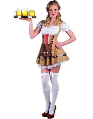 Pæn Oktoberfestkostume til Dame