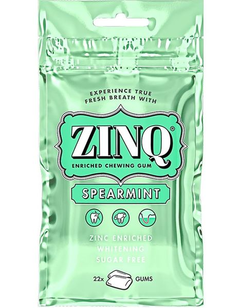Zinq Tyggegummi med Spearmintsmag 31,5 gram