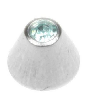 Pointing Aqua - 3 mm Stålkugle