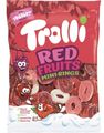 Trolli Red Fruits Mini Rings - Vingummiringe med Yoghurt og Bærsmag 100 gram