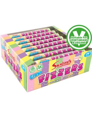 24 stk Swizzels Giant Fizzers - Hel Æske