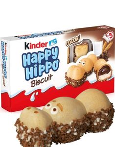 5-pakke Kinder Happy Hippo Kakao Kiks 103g