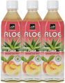 20 Stk Tropical Aloe Vera Fersken Læskedrik 500 ml - Hel Kasse