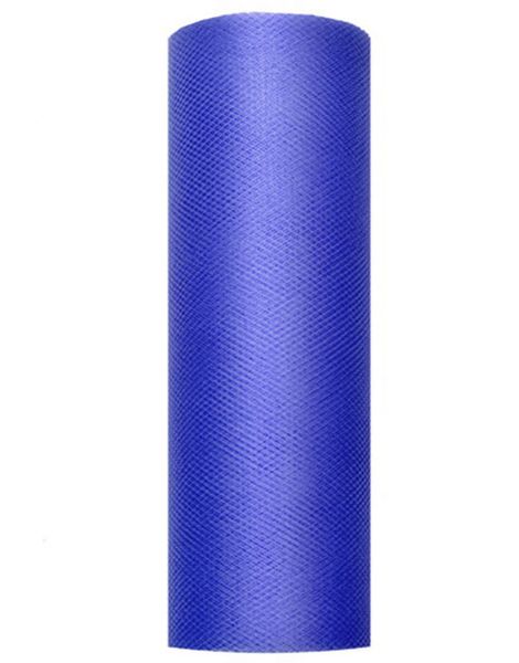 MØRKEBLÅ Bordløber i Tyl 15 cm x 9 meter