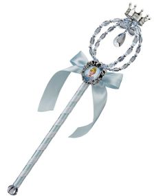 Askepott - Lisensiert Askepott Prinsessesepter med Sølvkrone - 35 cm