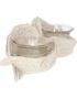 2 stk Englevingeformede Telysholdere 8 cm