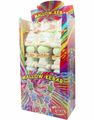 12 stk Mallow Kebabs - 40 cm Stænger med Forskellige Marshmallows - Hel Kasse 1,2 kg