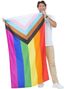 Stort Pride Rainbow Flagg 90x150 cm