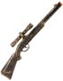 Retro Rifle med Lyd - 50 cm