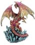 Ruby Oracle - Rød Dragefigur 18,5 cm
