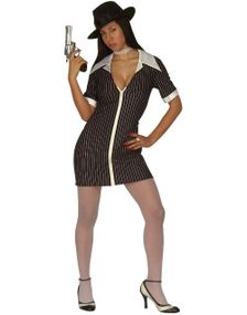 Gangster Kjole - Kostume