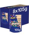 8 stk Poser Med Smarties - Hele Æske 840 Gram
