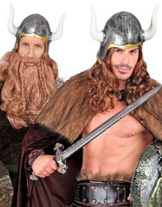 Viking Hjelm med Horn