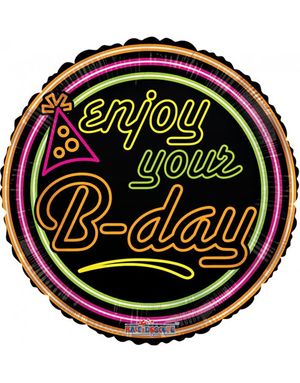 Enjoy Your B-day - Folieballon 46 cm