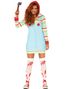 Chucky Inspireret Damekostume
