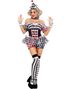 Darling Harlequin - Harlekin/Klovnekostume til Dame