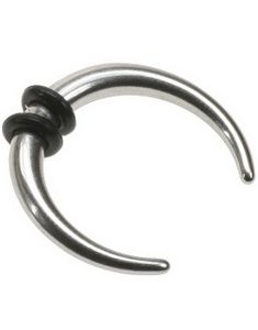 Silver Djengis - Ørepiercing med O-Ringe