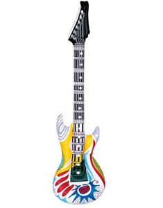 Rock n Roll Oppustelig Guitar - 107 cm
