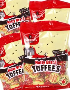 12 poser Walkers Nutty Brazil Toffees – Hel Æske