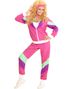 Hip Hop Flava - 80'er Pink Joggingsæt Kostume 