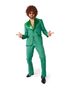 Grønn Disco Dress med Paljetter til Herre - Suitmeister - Large