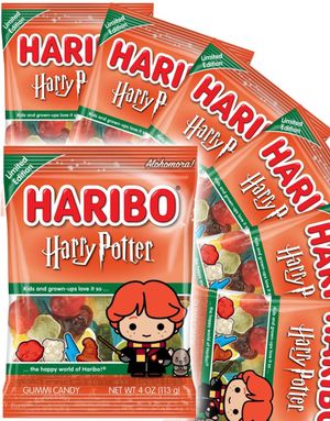 10 stk Haribo Harry Potter - Ronny Wiltersen Limited Edition - Hel Kasse 1,6 kg