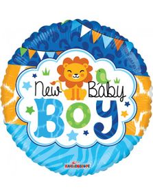 New Baby Boy - Folieballon 46 cm