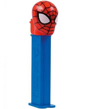 Spiderman Pez-Holder med 2 stk Pez Pakker