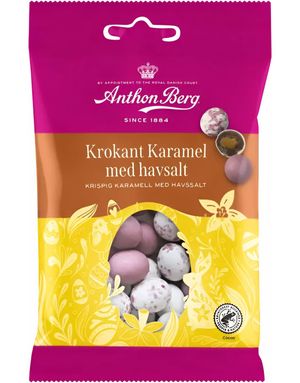 Anthon Berg Mandel-Egg med Krokant Karamel med Havsalt 80 gram