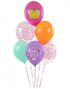 6 stk 30 cm Ballonger - You Rock Ballongbukett