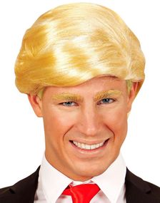 Blond Donald Trump Inspireret Paryk