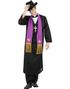 Lisensiert The Exorcist Father Merrin Prest Herrekostyme - L