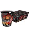 24 stk Daebak Ghost Pepper Spicy Chicken Flavour Dry Black Noodles Hele Kasse (Korea)