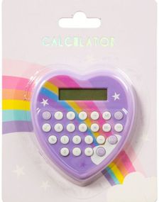 Mini Kalkulator med Hjerteform