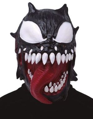 Heldekkende Venom Inspirert Maske i Latex