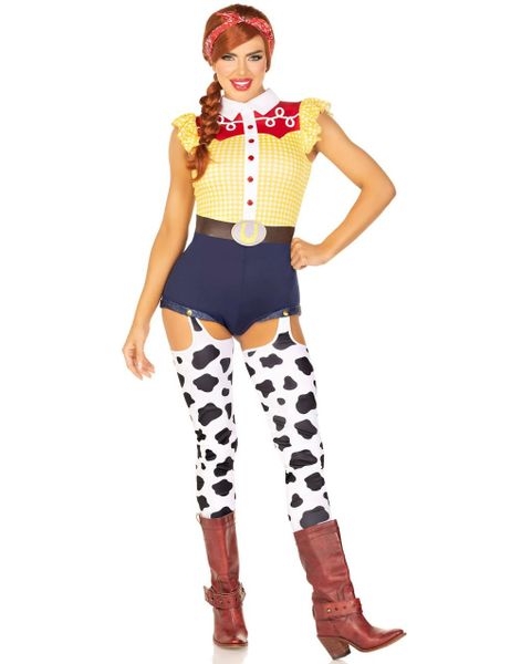Giddy Up Cowgirl - Cowgirl kostyme til Dame
