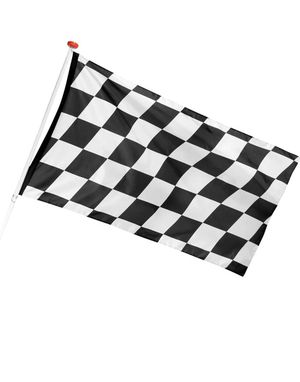 Stort Racing Flagg 90x150 cm