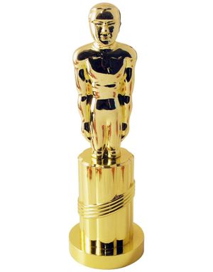 Oscar Inspirert Pokal - Gullfarget Pokal 23,5 cm