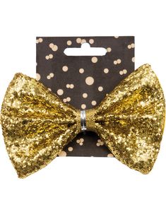 Guldfarvet Butterfly med Glitter