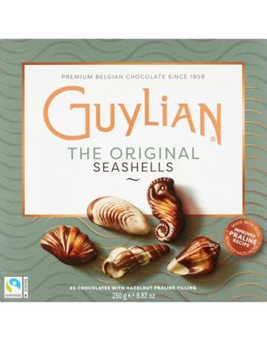 Guylian The Original - Belgisk Luksus Chokoladekonfekt med Hasselnødfyld 250 gram