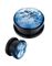 Moon Stone Blue - Sort Piercing Plug