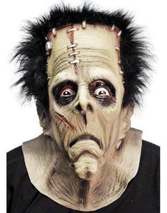 Frankenstein - Monster Maske m/Hår