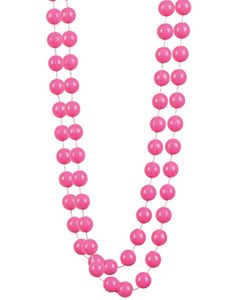 2 Stk Rosa Party Perlekæder