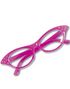 Retro Miss Kitty Briller m/Glitrende Sten - Lilla 