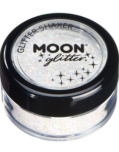 Hvid Pastelfarvet Glitter Shaker